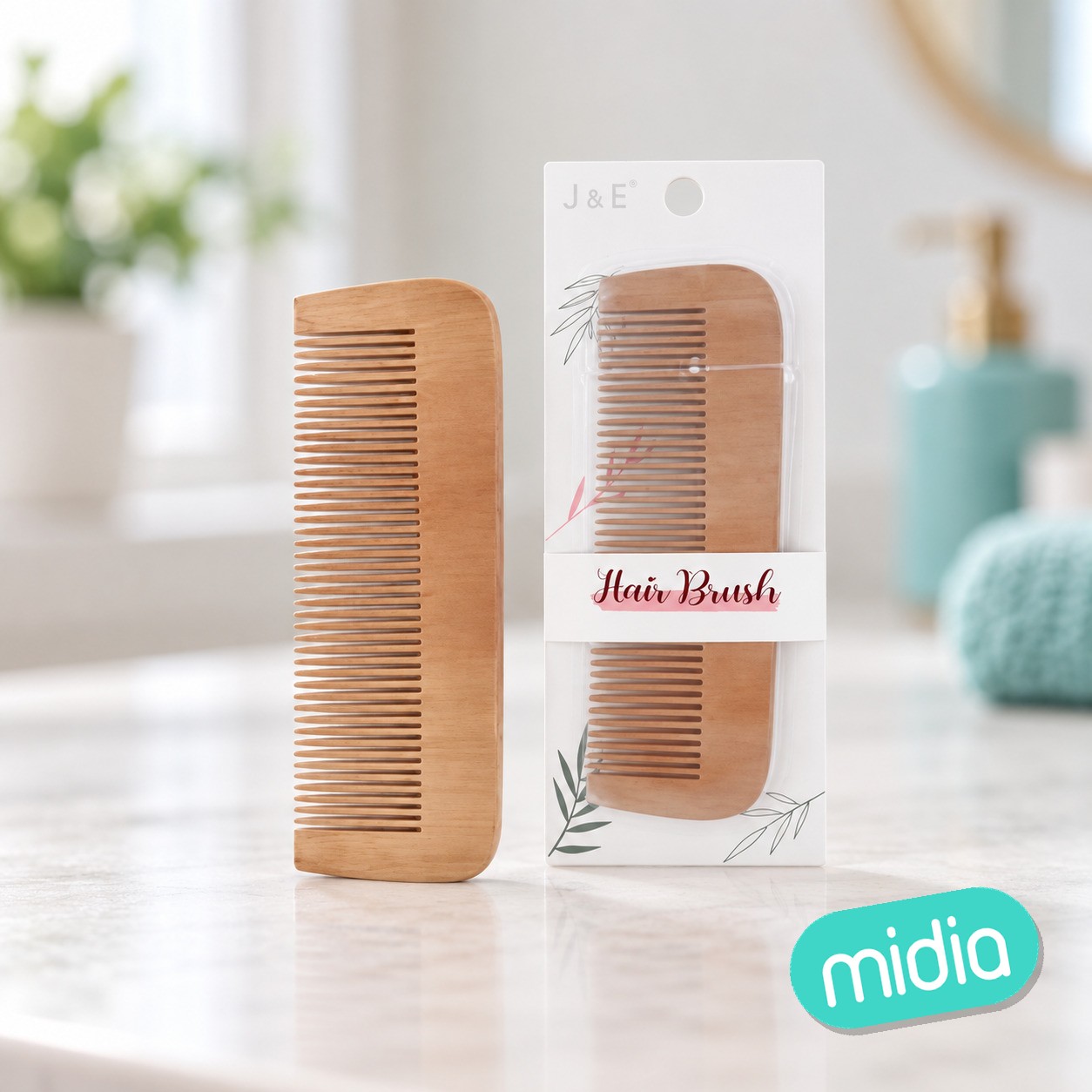 Peine de madera 150*52mm