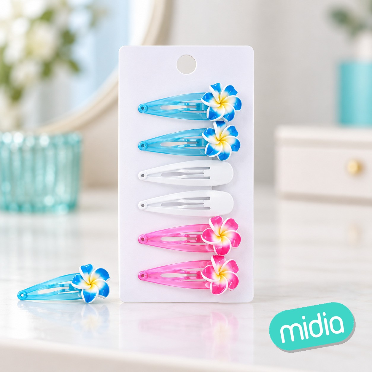 Pinza de pelo 6pcs