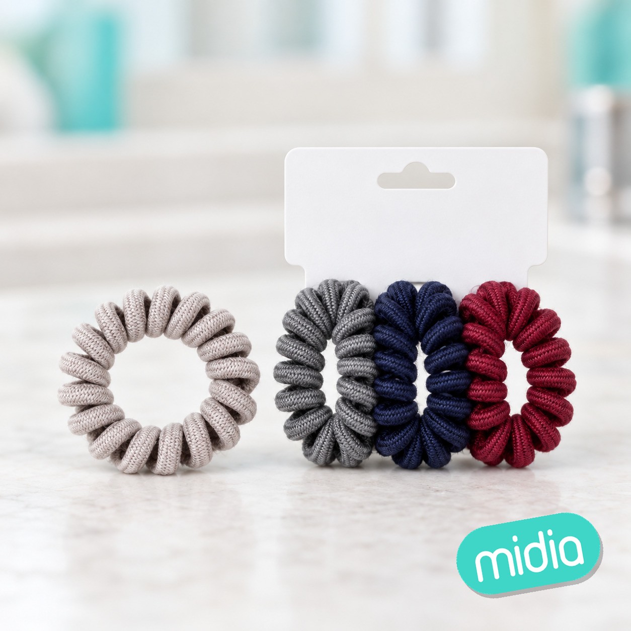 Goma espiral mixto 4pcs
