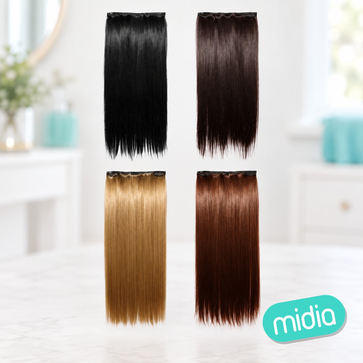 60cm 80g extension largo liso clasicos