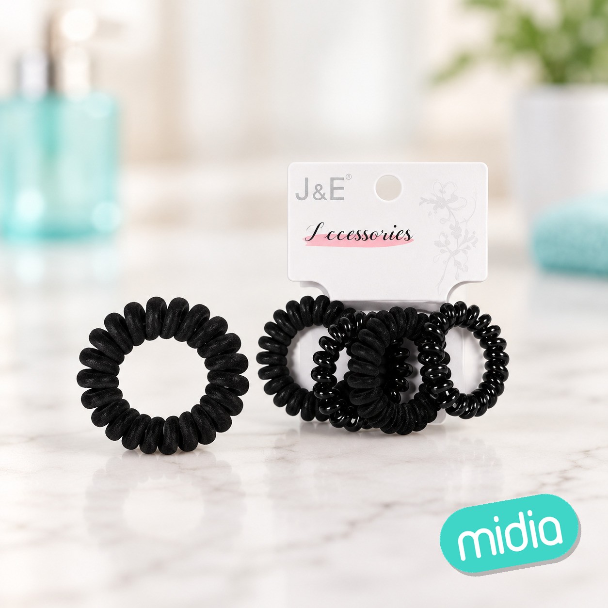 4.5cm coleteros espiral mixtos 4pcs