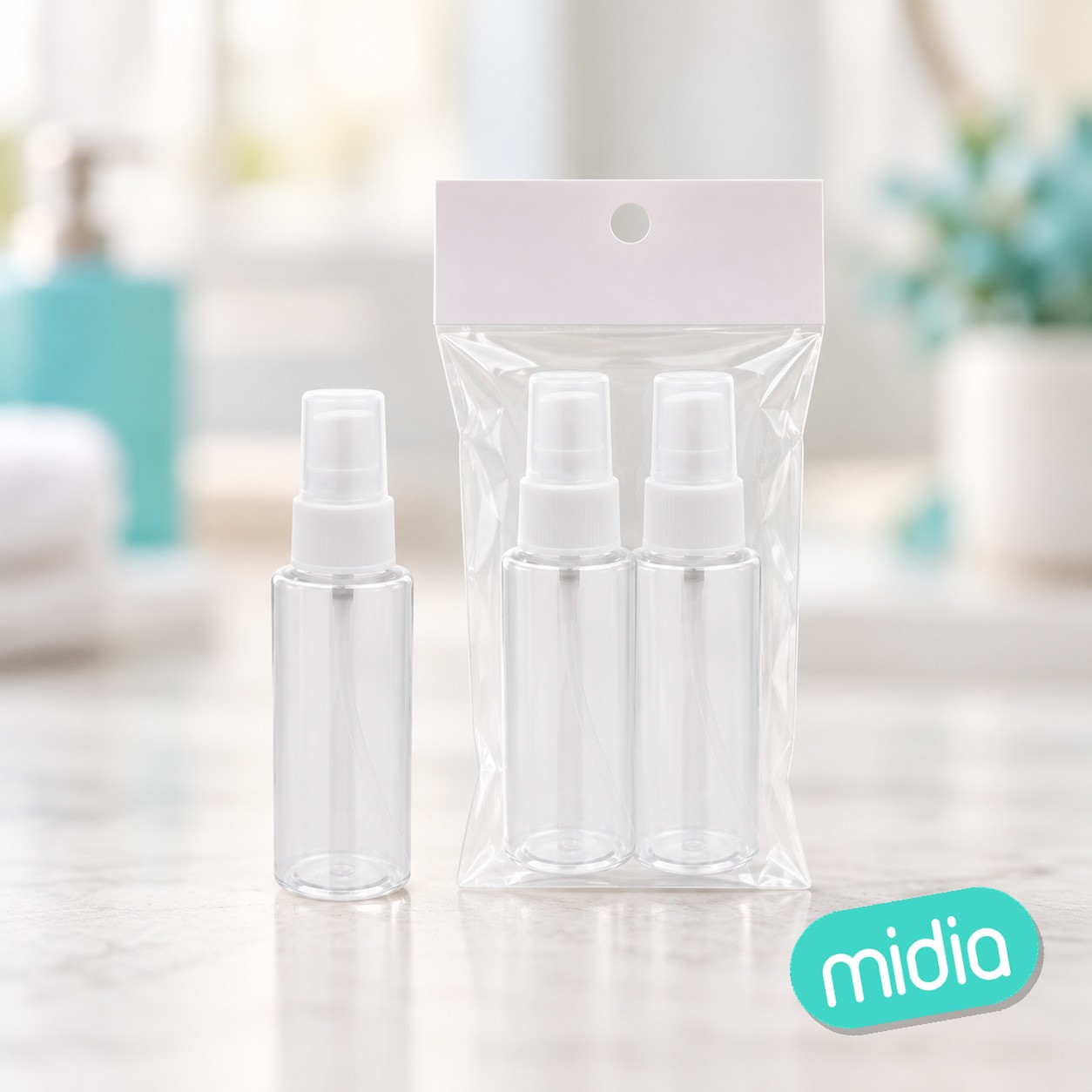 35ml botellas de spray para viaje 2pcs