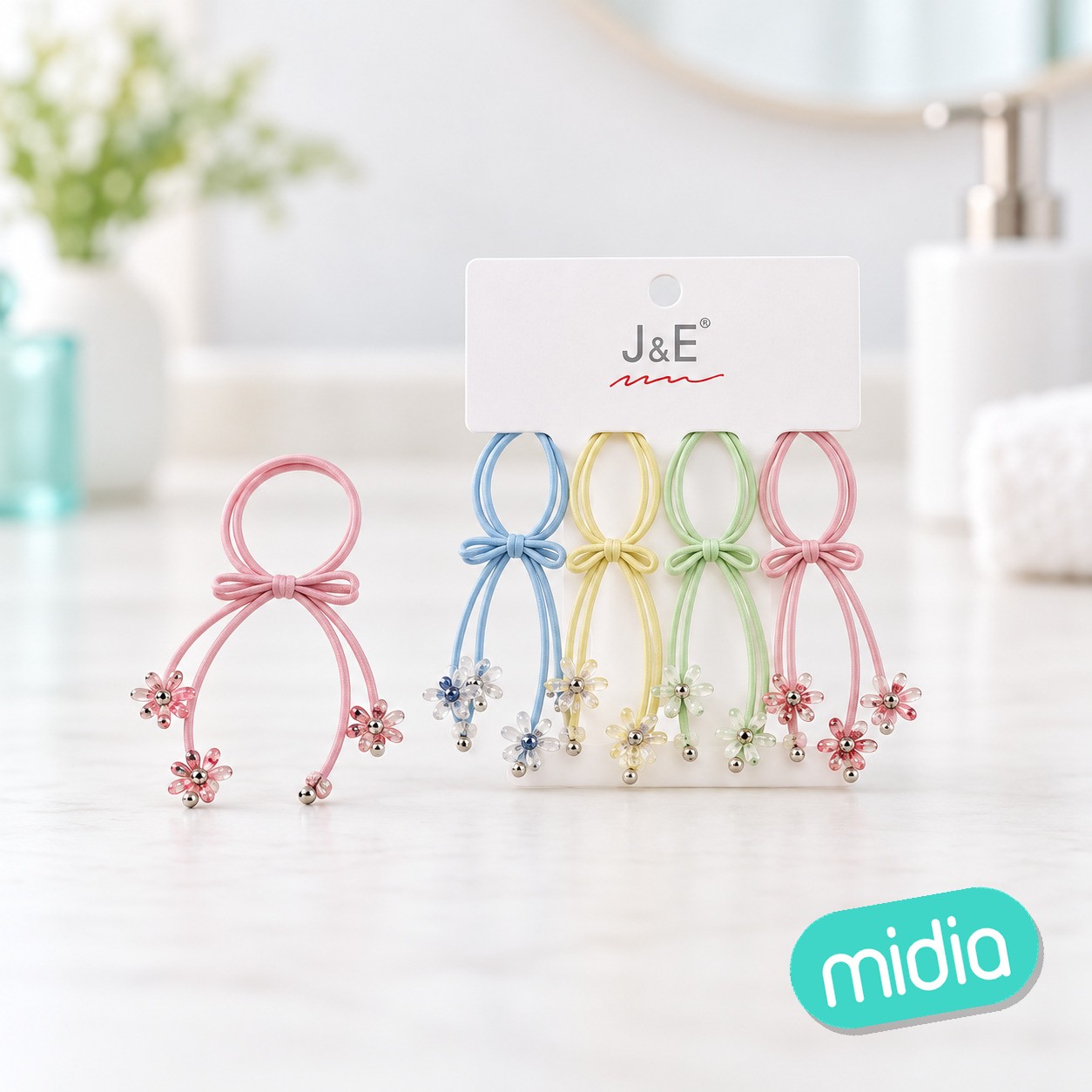 Set de coleteros lazo largos 2pcs