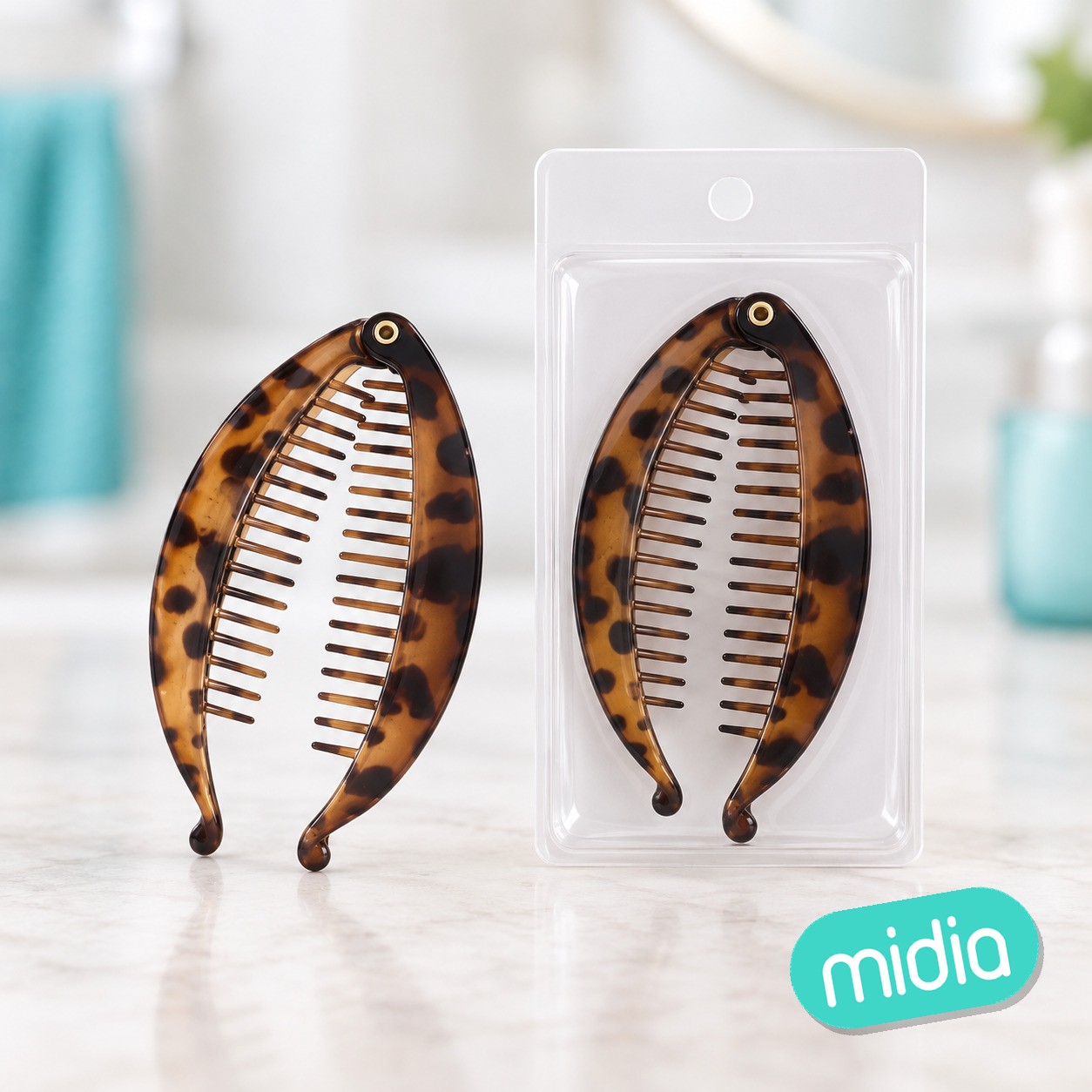 12cm pinza de platano marron