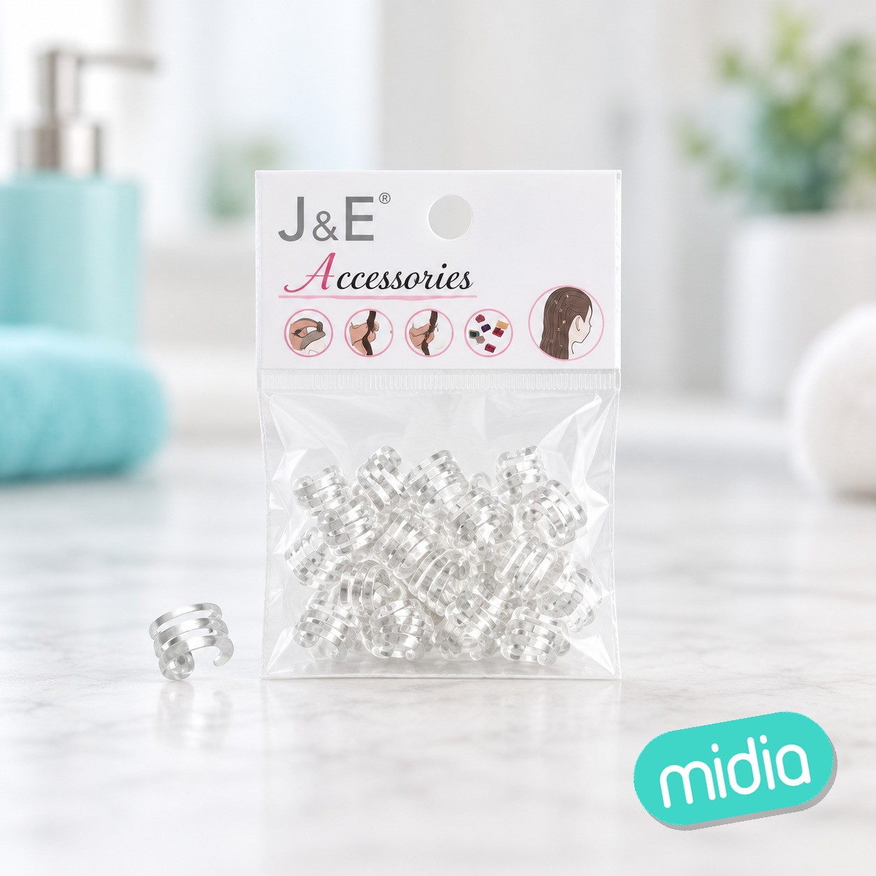 Anillos para trenzas pelo