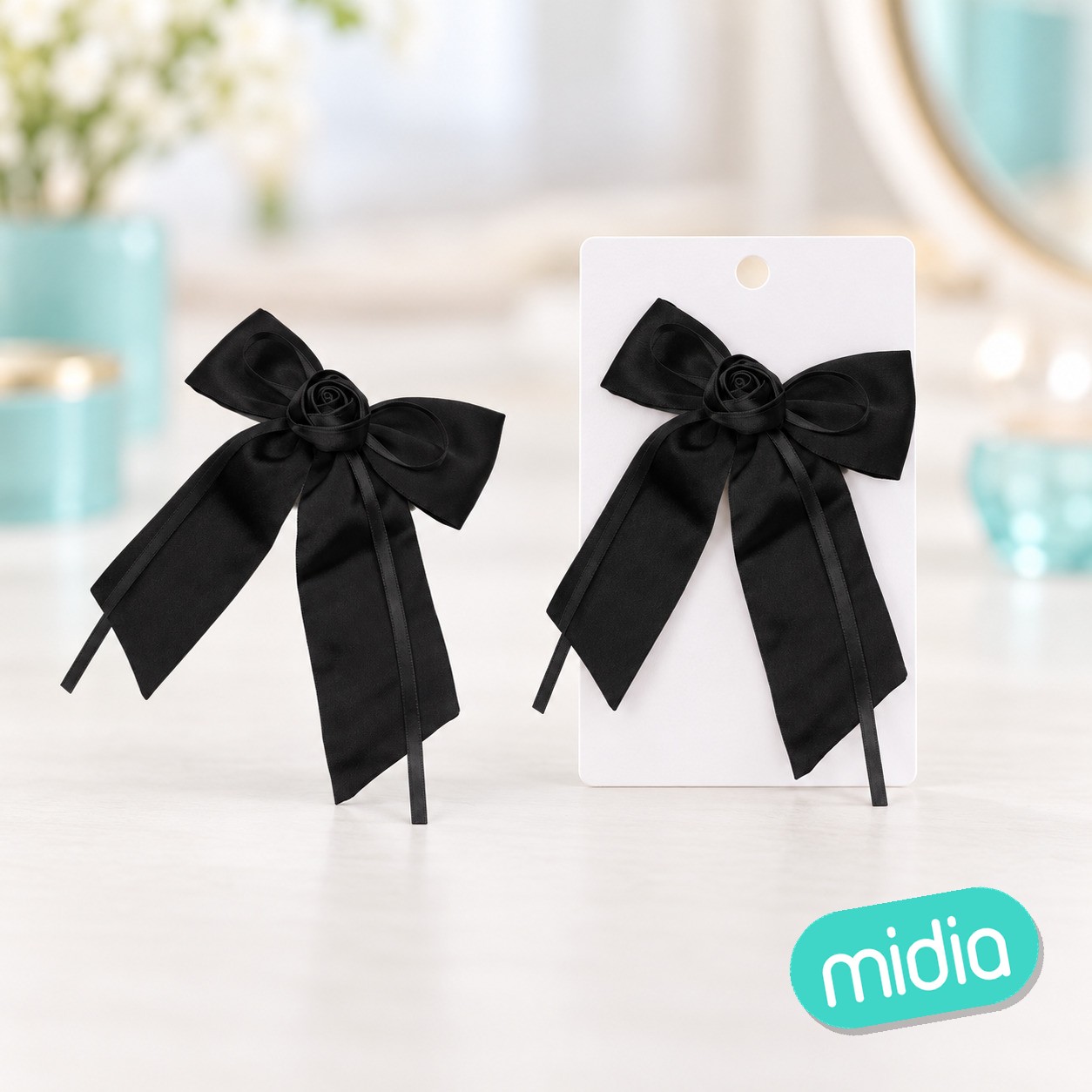 Pinza de lazo negro