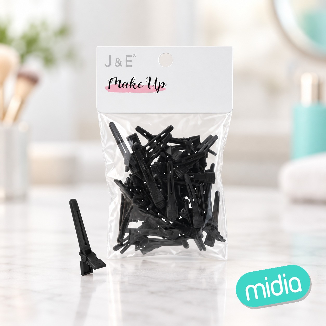 50pcs pinza de pelo
