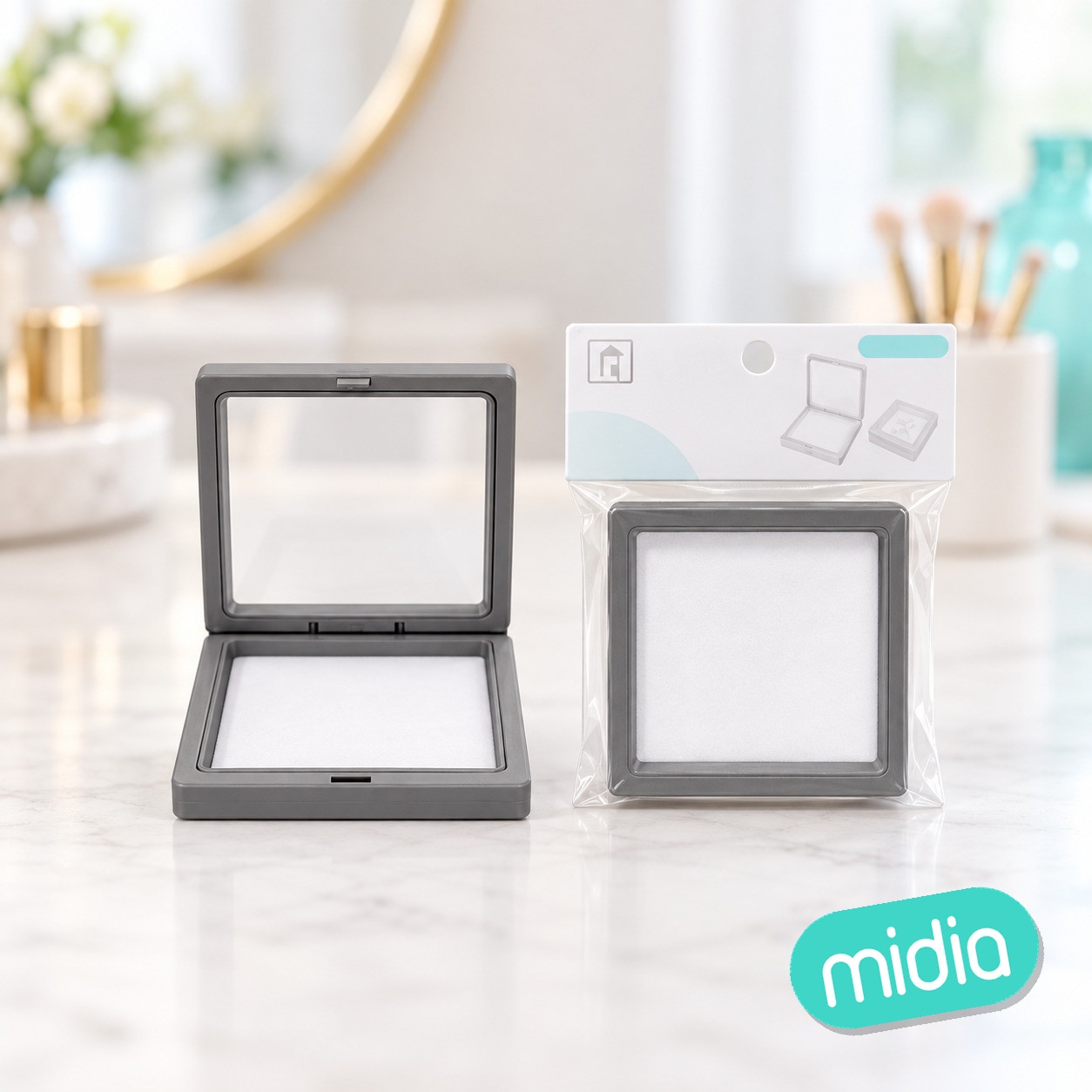 9*9*2cm caja flotantes de joyas