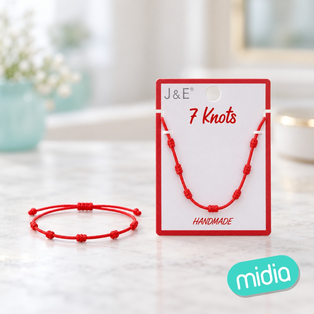 Pulsera 7 nudos fino