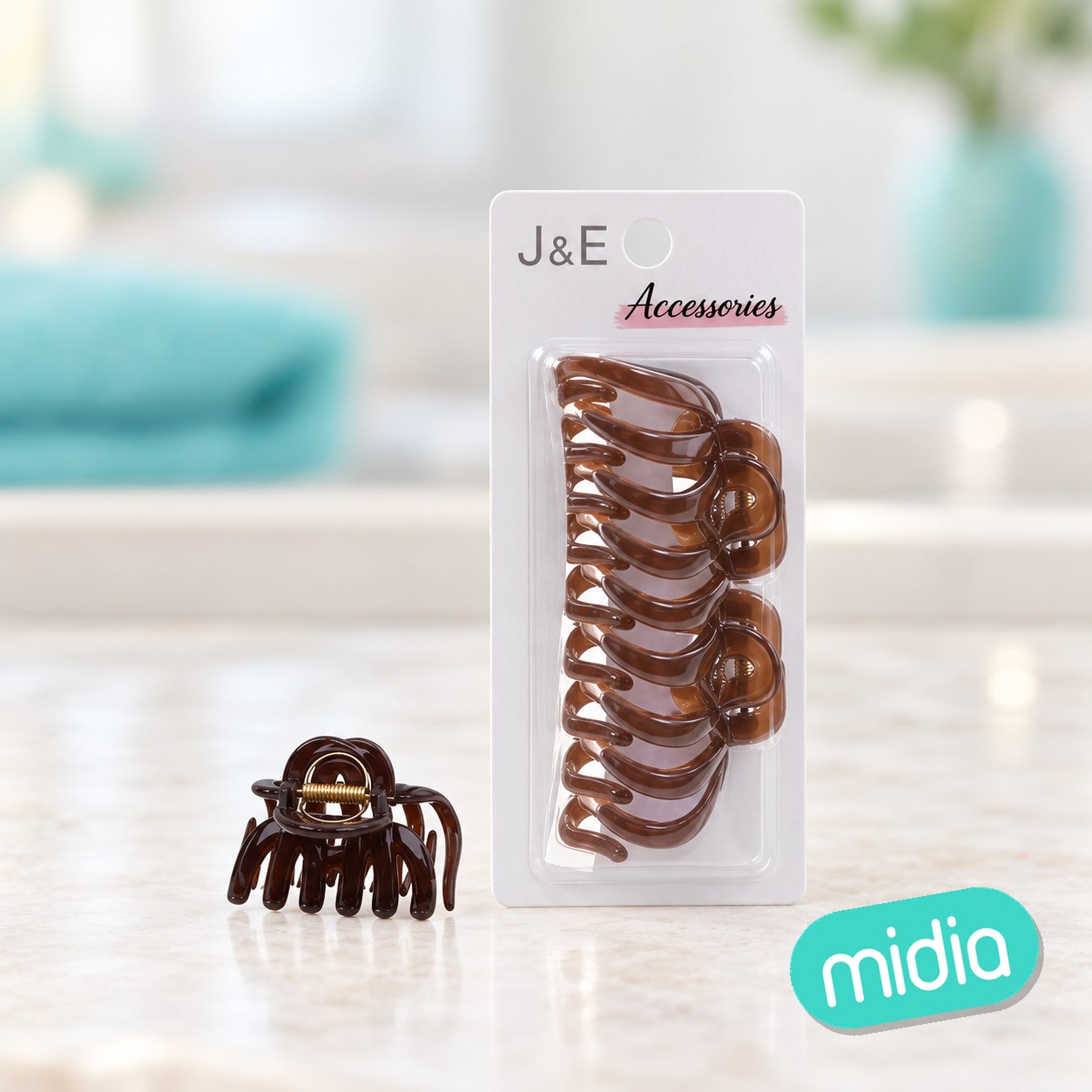 9cm pinza de pelo
