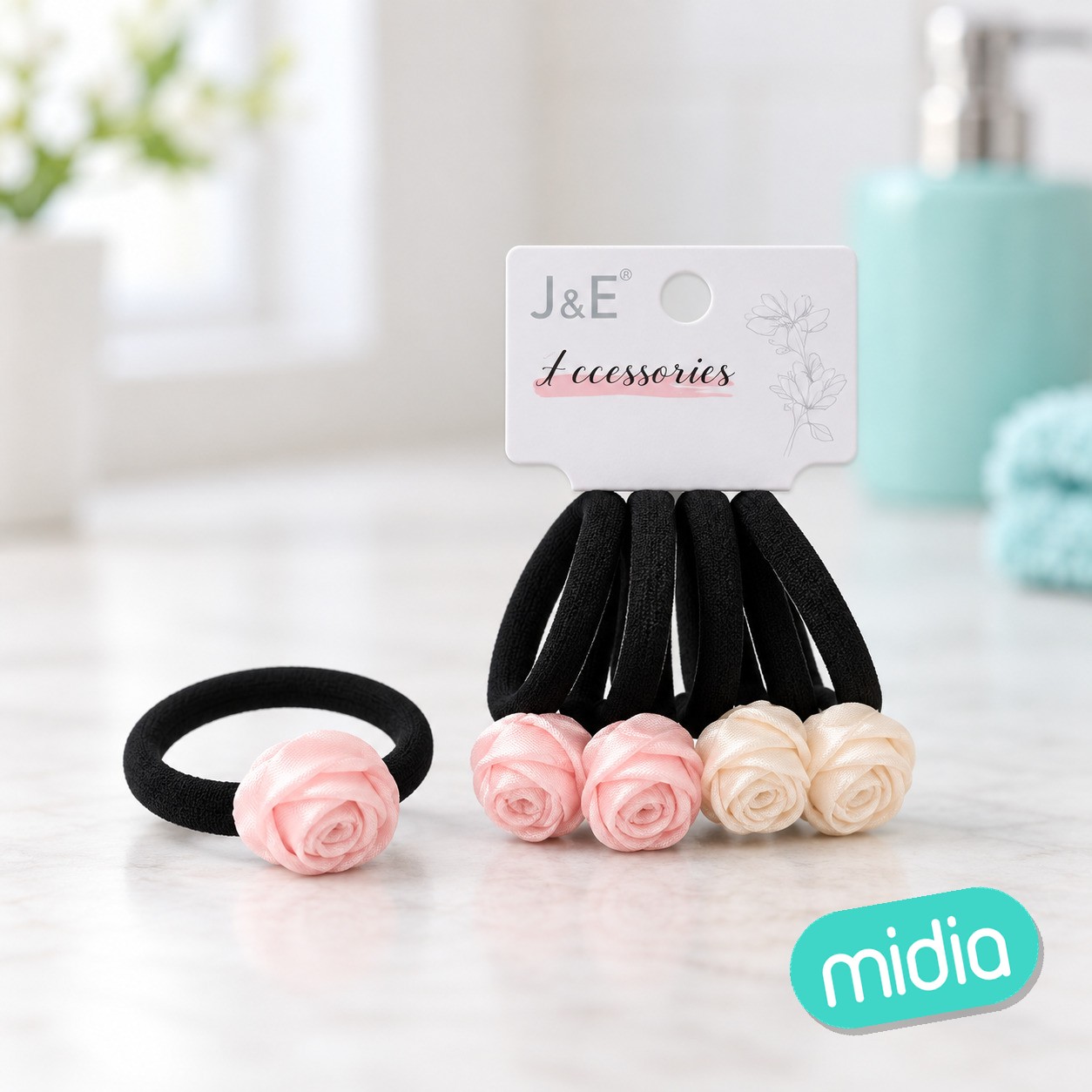 6pcs set de coleteros de flor