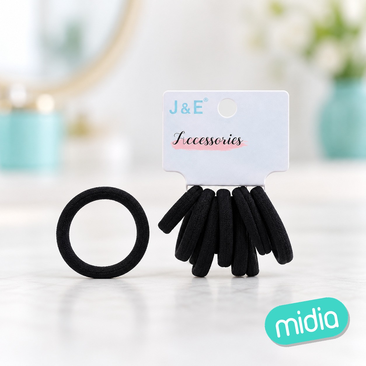 8pcs ±35mm 9#coletro negro