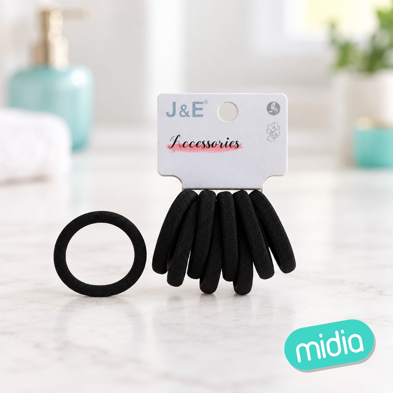 8pcs ±40mm 12#coletro negro