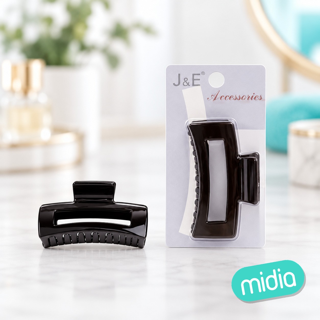 9cm pinza de pelo