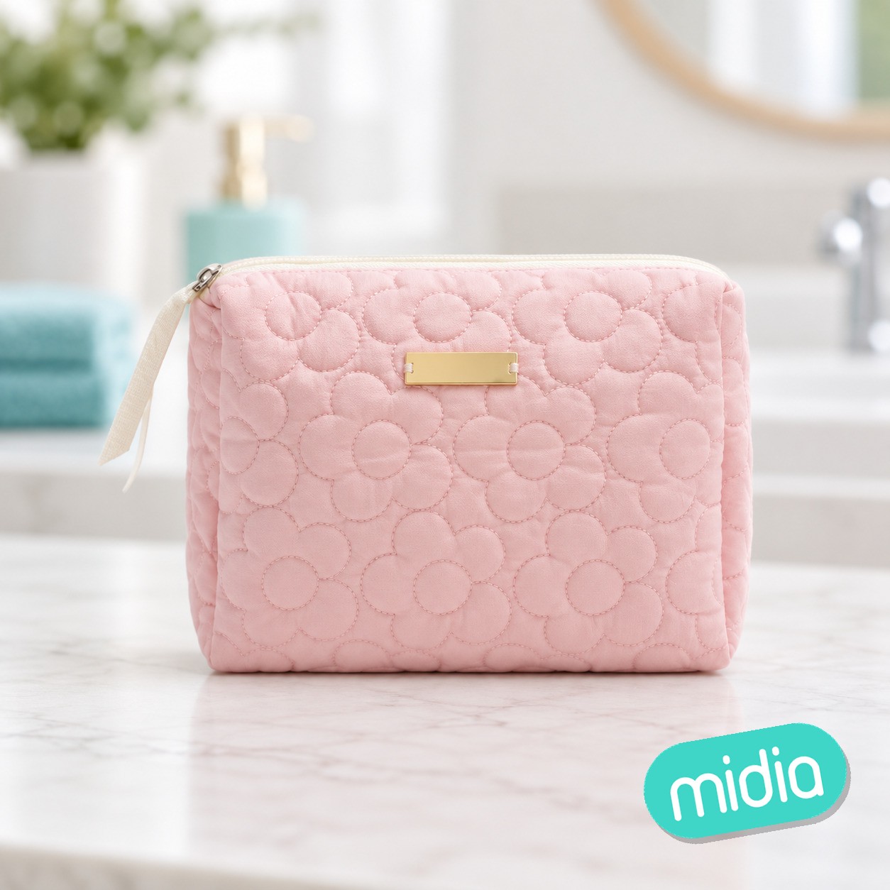 21*17*6.5cm bolsa de maquillaje