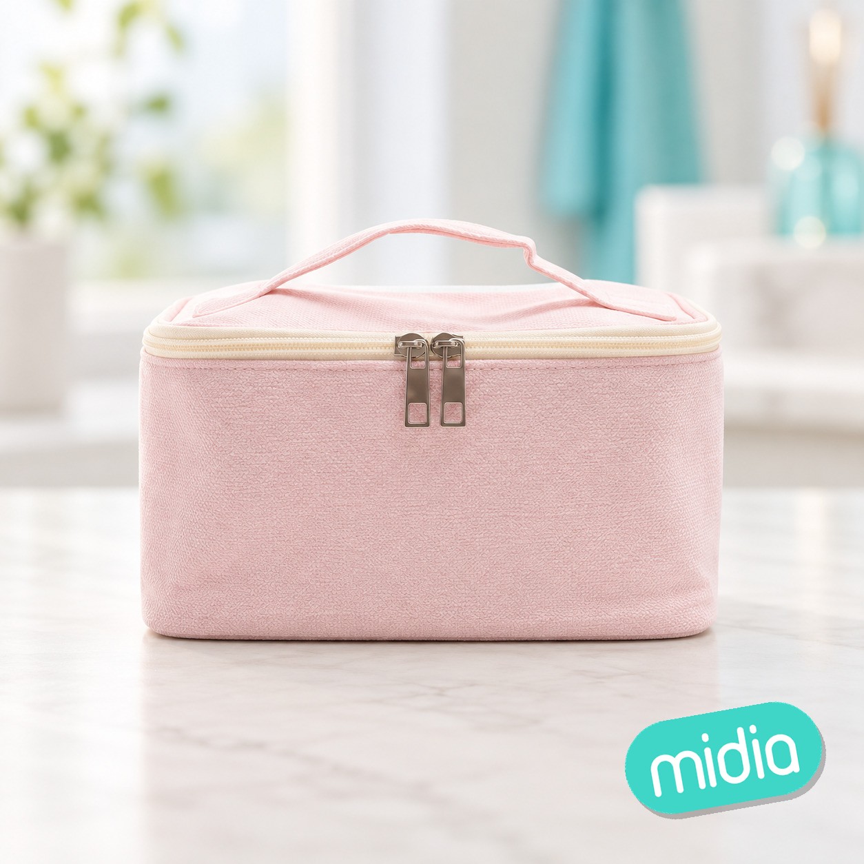21*13*13cm bolso de maquillaje