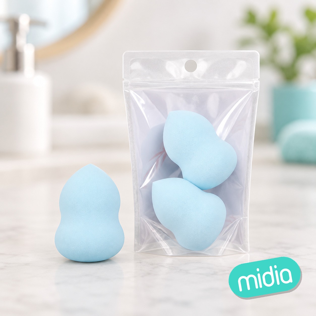 Esponja de maquillaje 2pcs