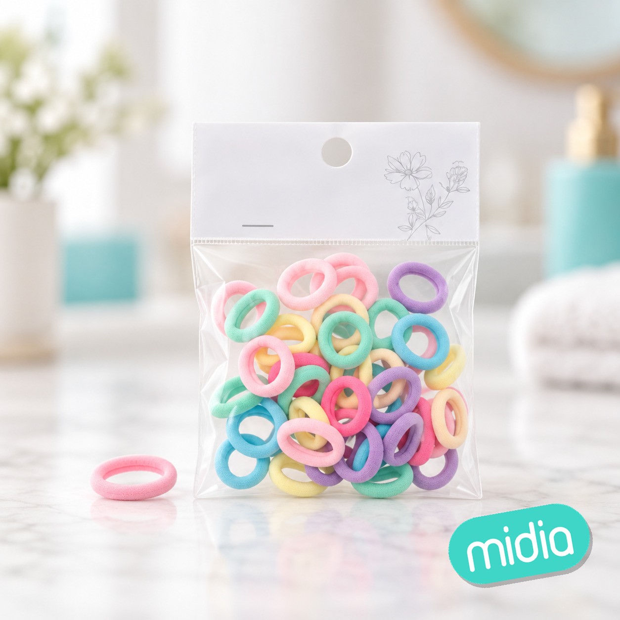 ±2cm coletero color 40pcs