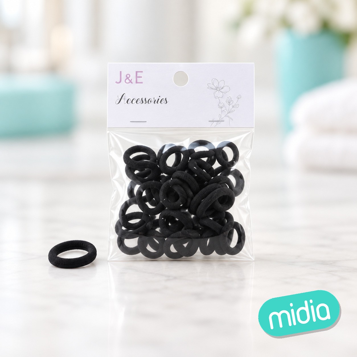 ±2cm coletero negro 40pcs