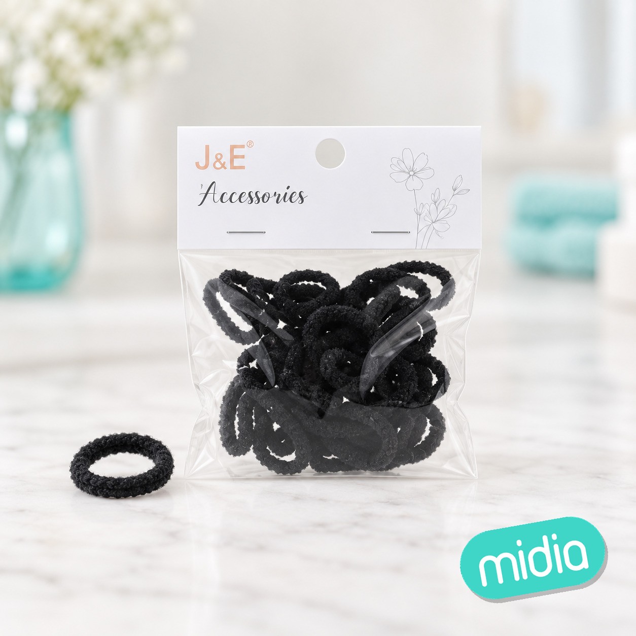 ±2.3cm coletero negro 40pcs