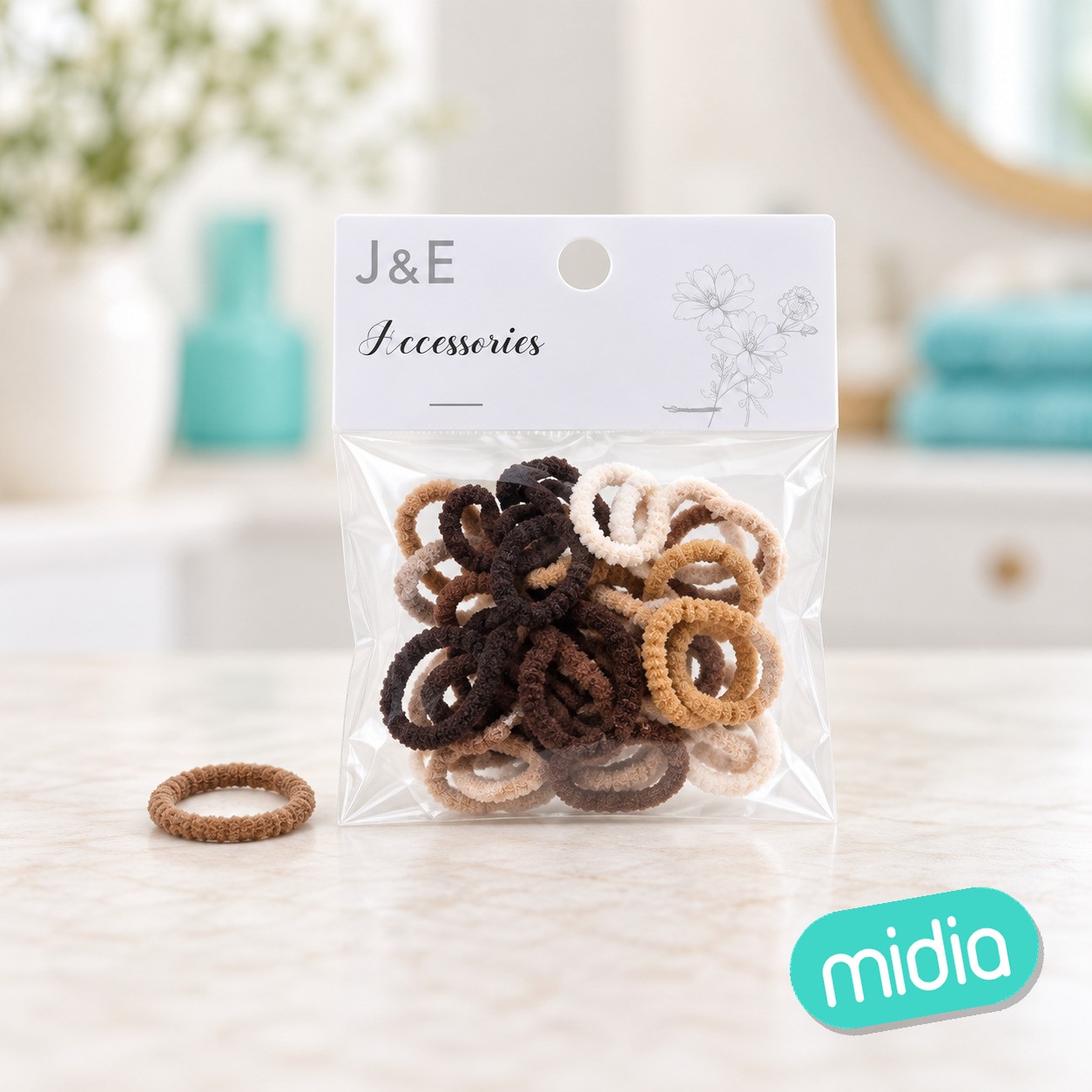 ±2.3cm coletero marron 40pcs