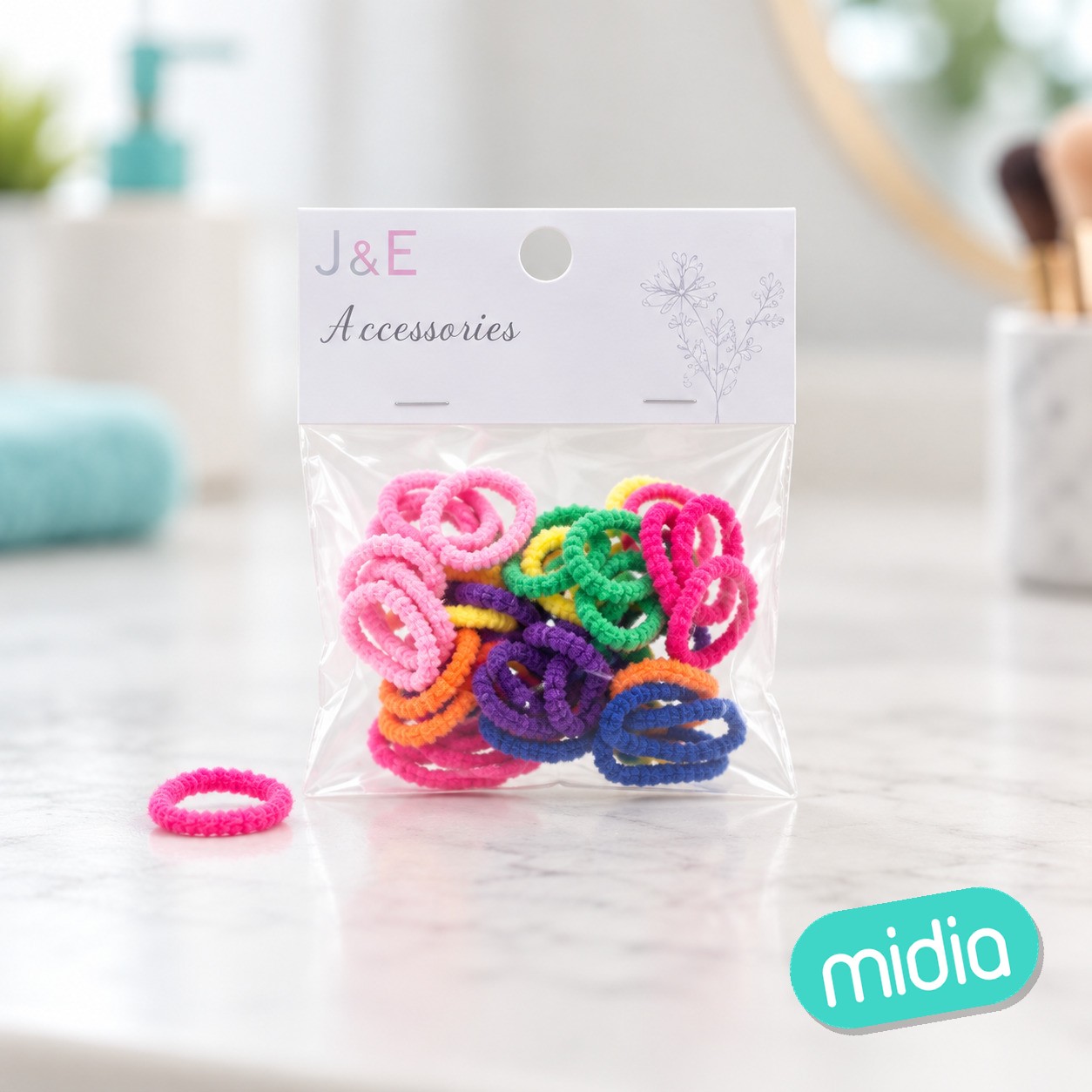 ±2.3cm coletero color 40pcs