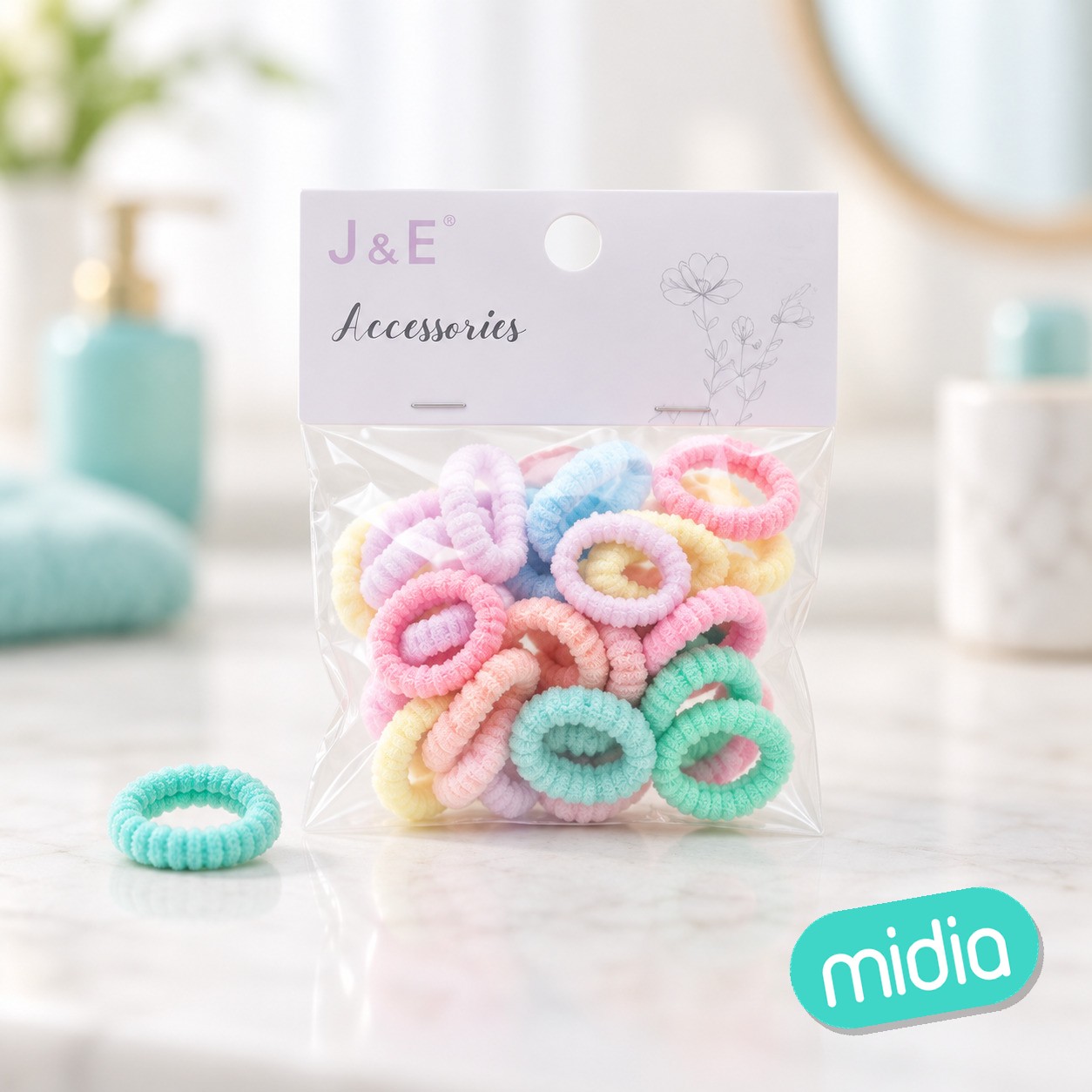 ±2.5cm coletero color 30pcs