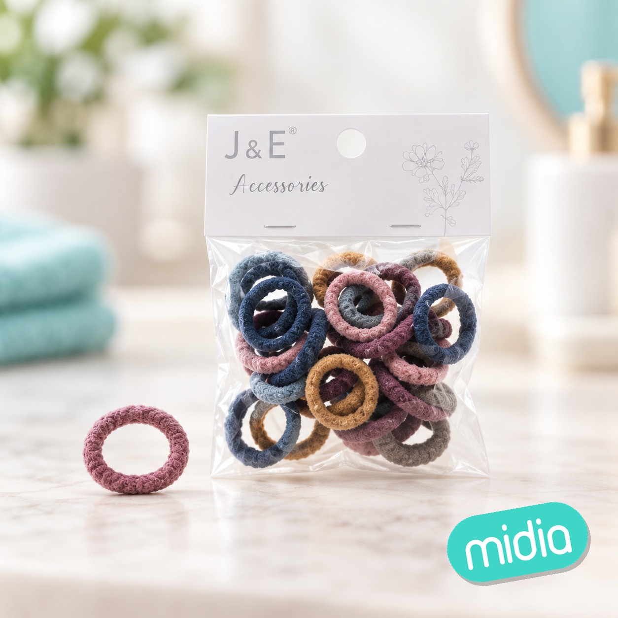 ±2.8cm coletero color 30pcs