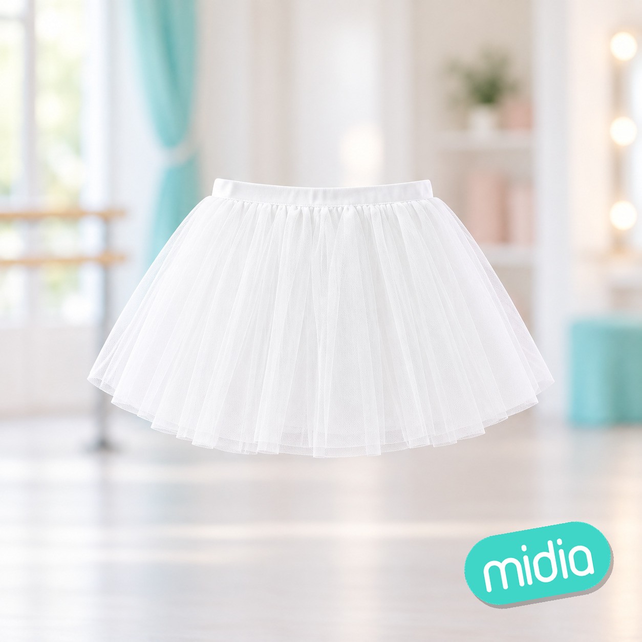 Tutu de 45cm blanco