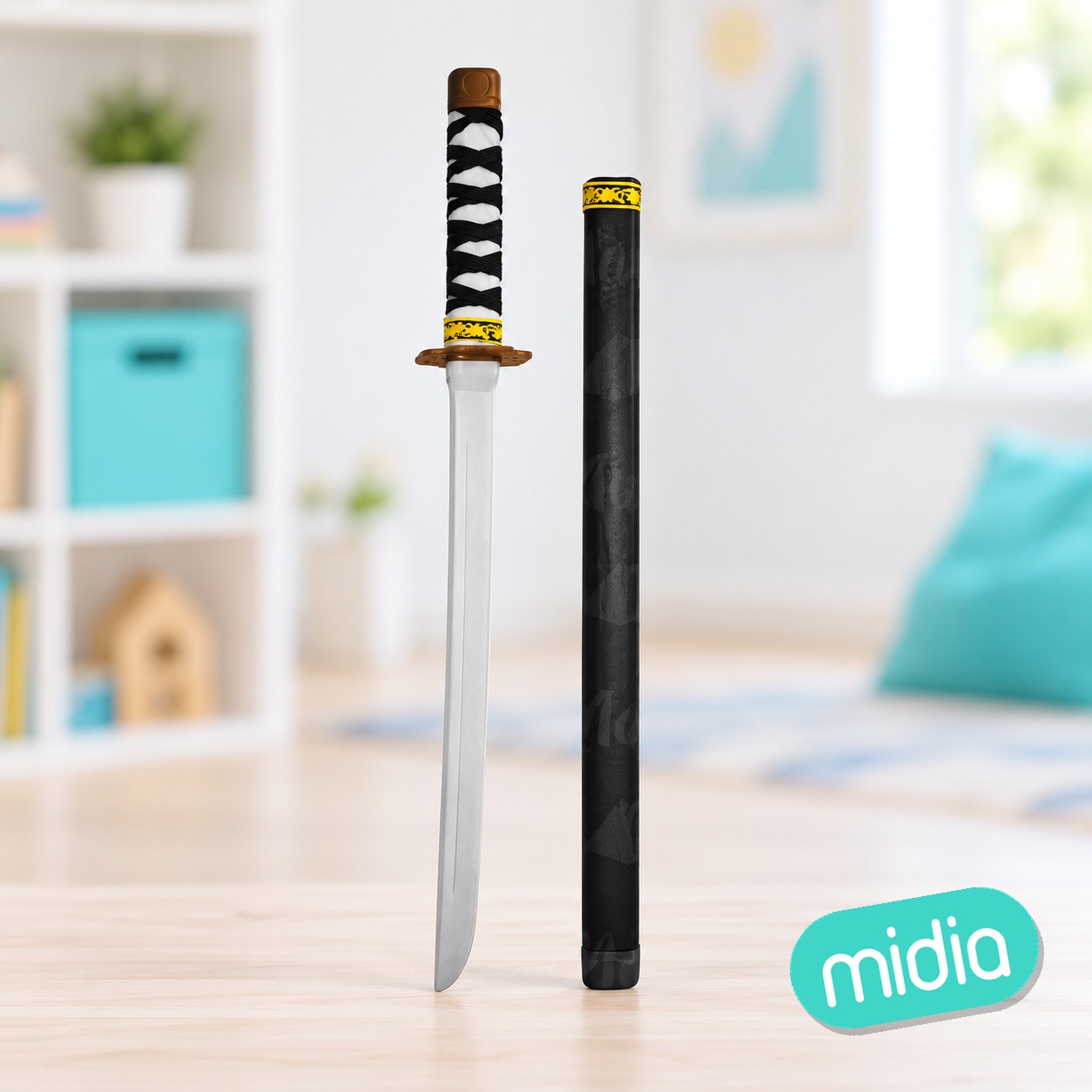 Espada de ninja negro