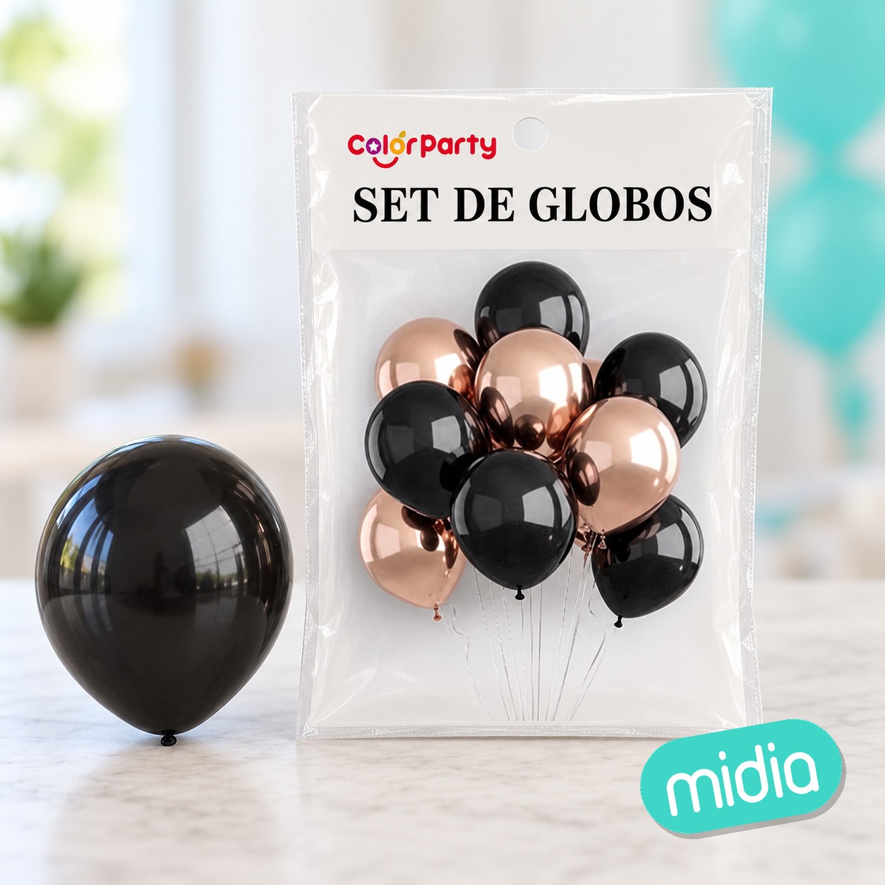 Set de globos 10uds