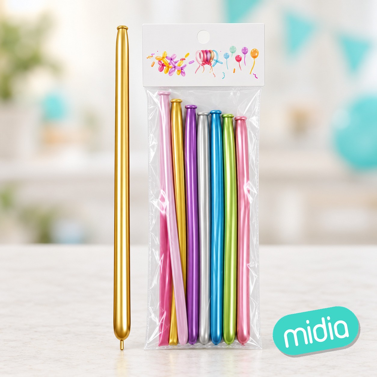 Globos para modelar 1.8g10pcs