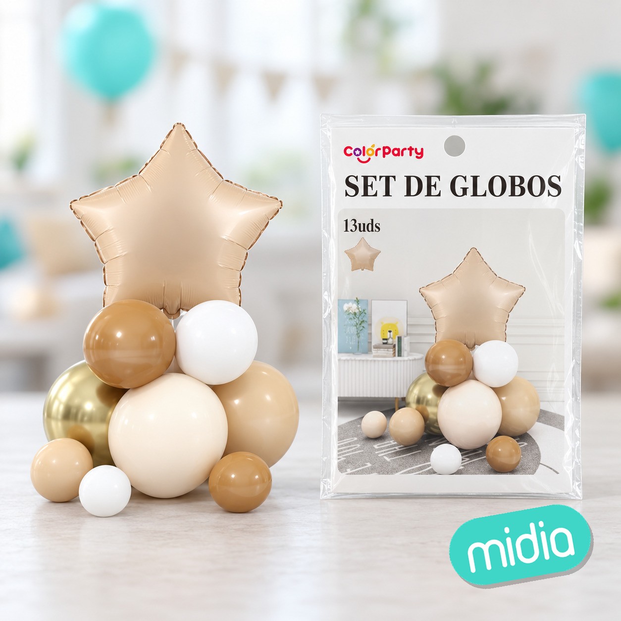 Set de globos 13uds