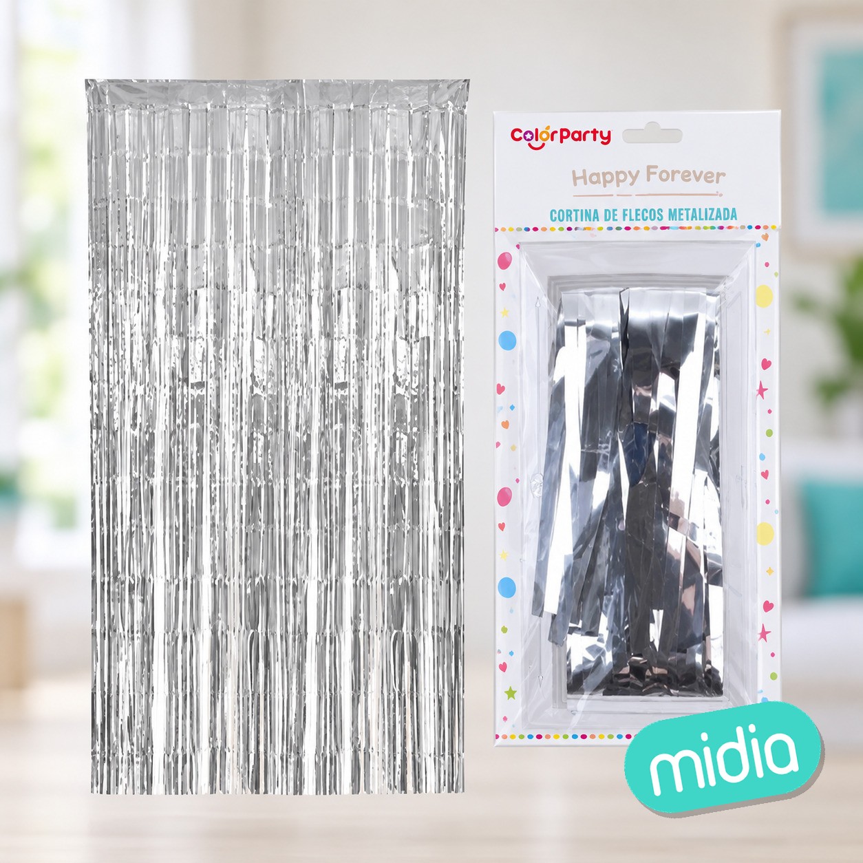 Cortina de flecos 1 m*2m