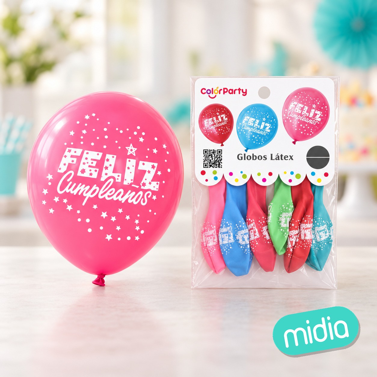 Globos 6pcs