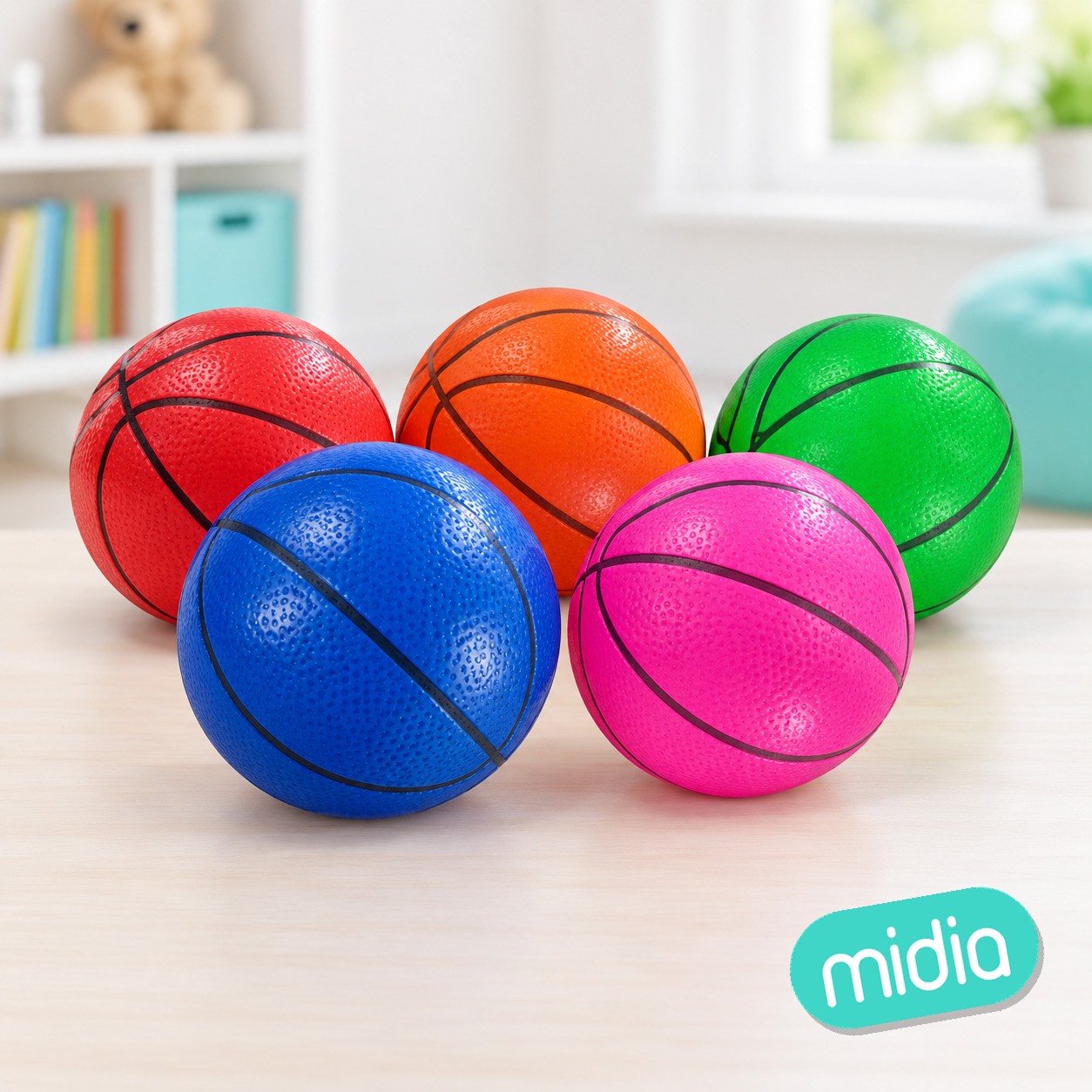 Pelota baloncesta 14cm *****