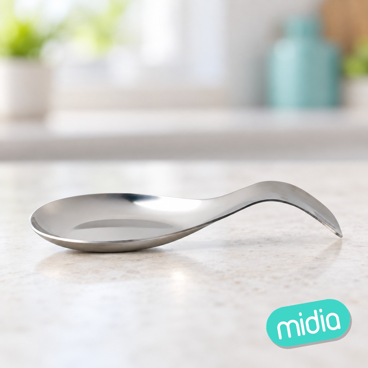 Soporte cucharon inox