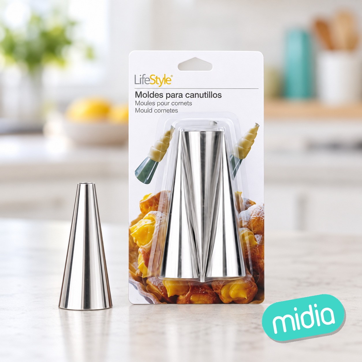 Canutillos conicos inox
