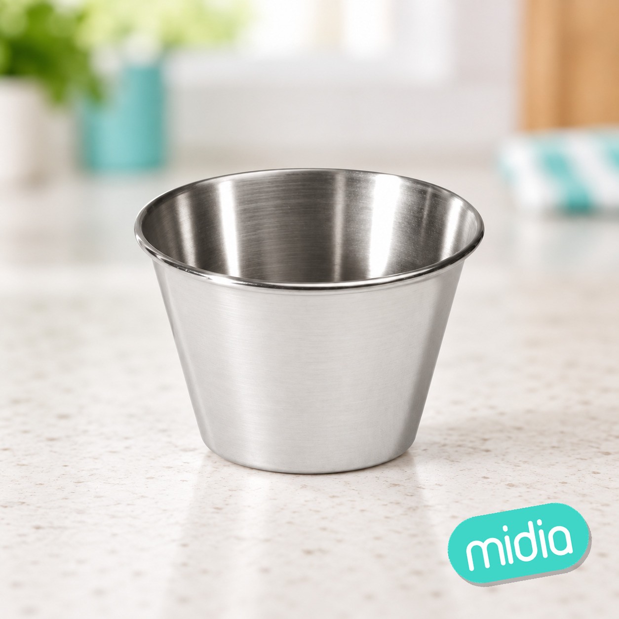Flanero liso inox 7 cm