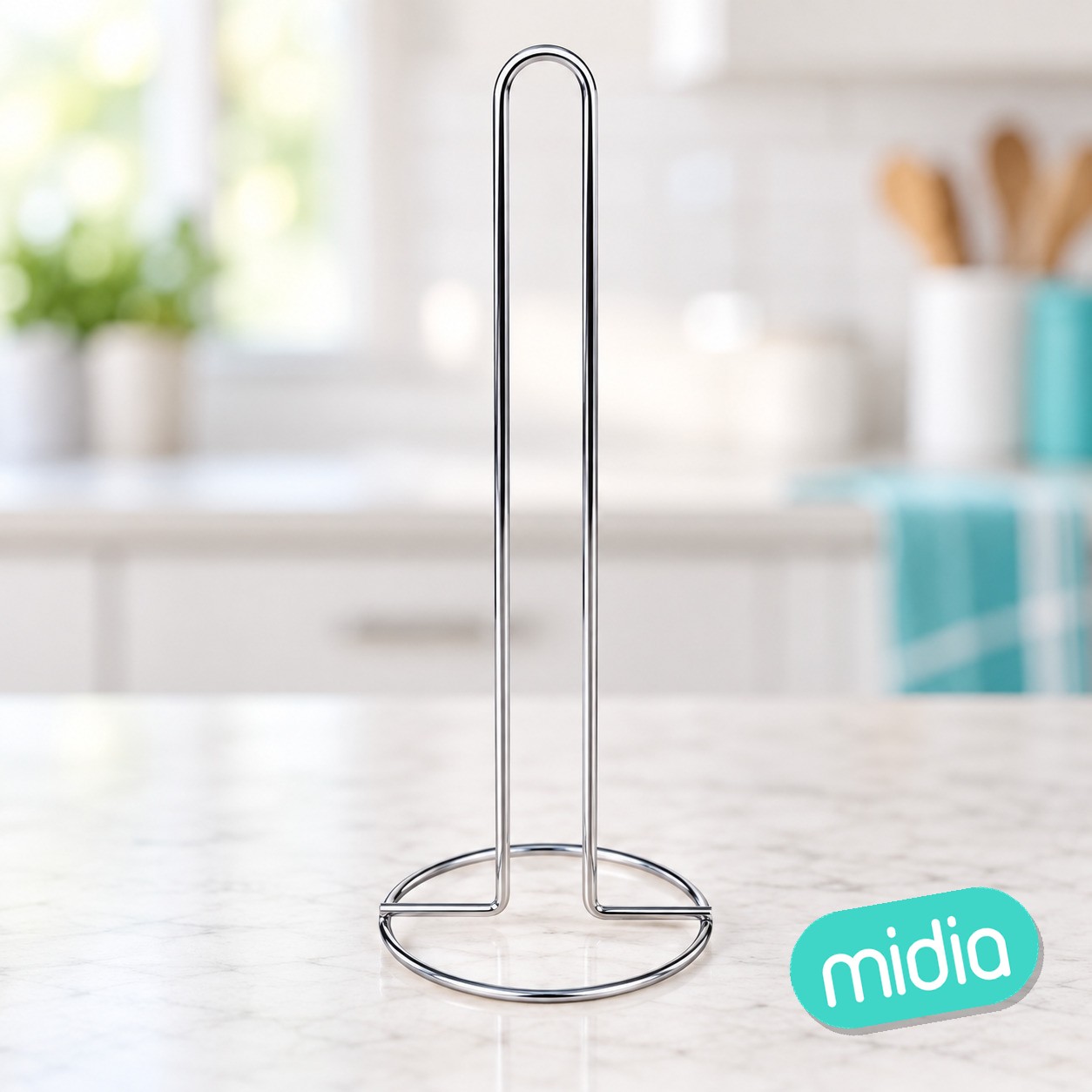 Porta rollo cocina metal