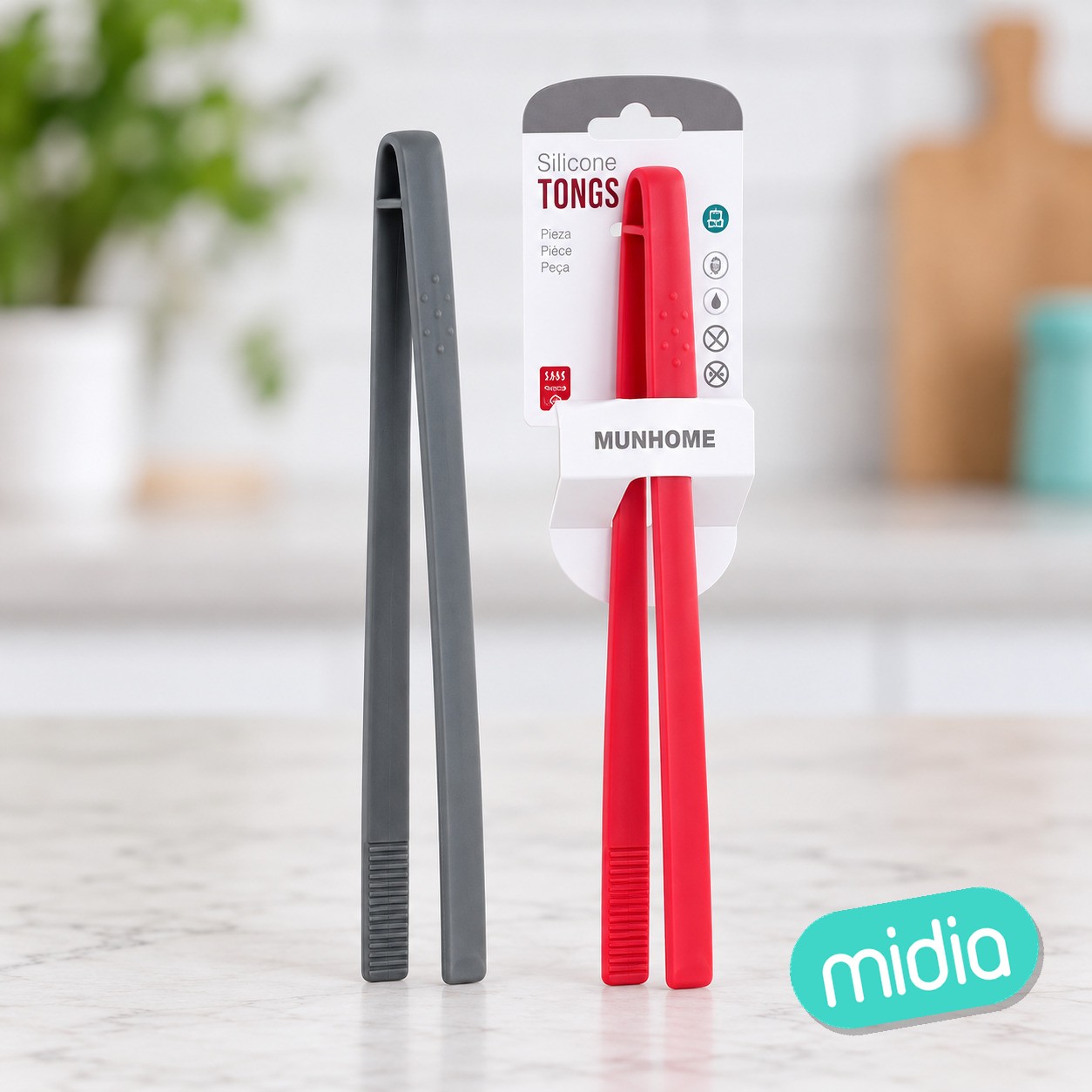 Pinza silicona 30x5.5x1.5cm
