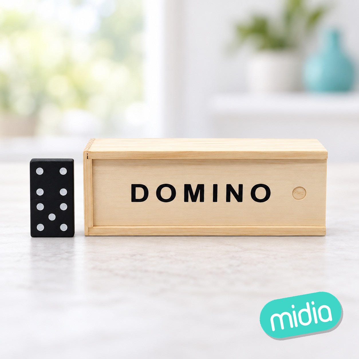 Juego de domino 15x5cm