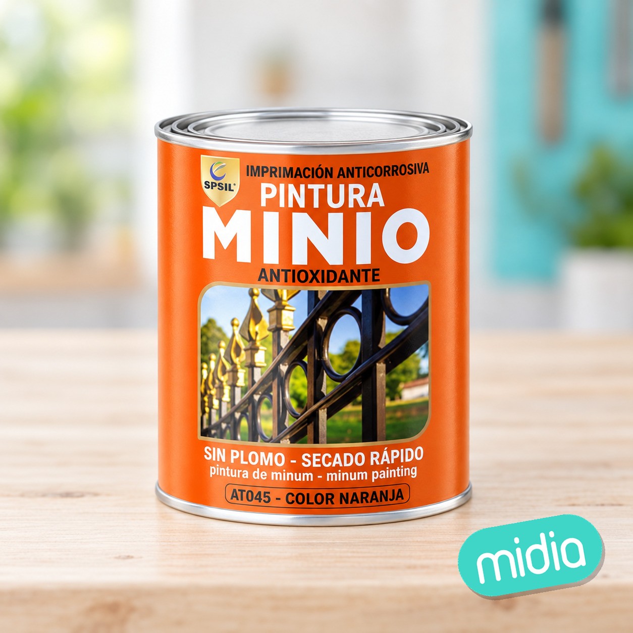 Pintura minio imprimacion