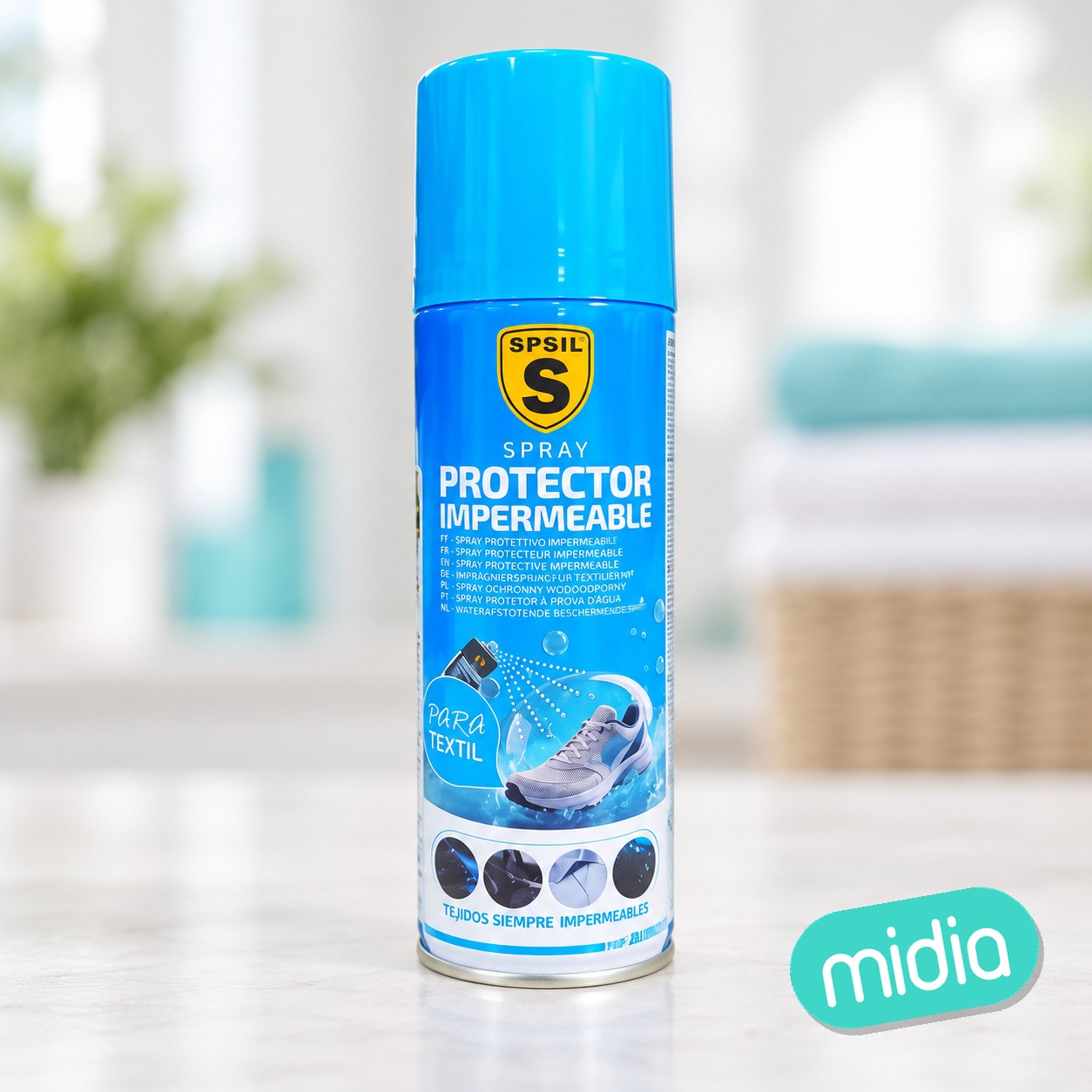 Spray protecto impermeable textil