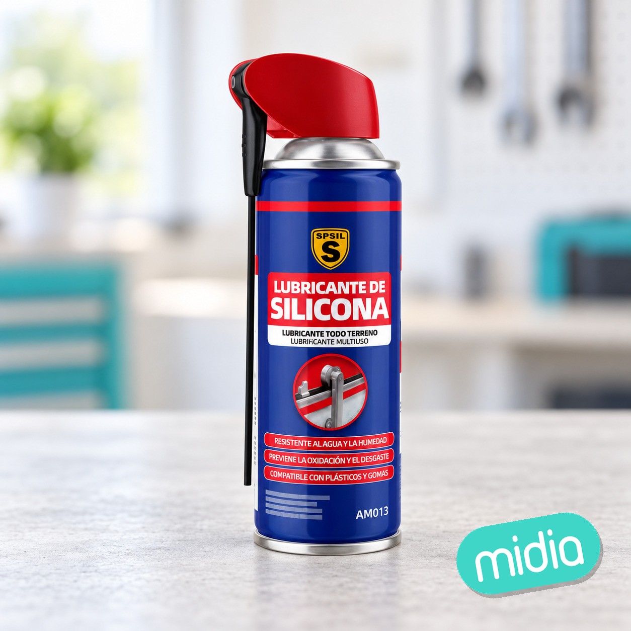 Spray lubricante de silicona 200ml