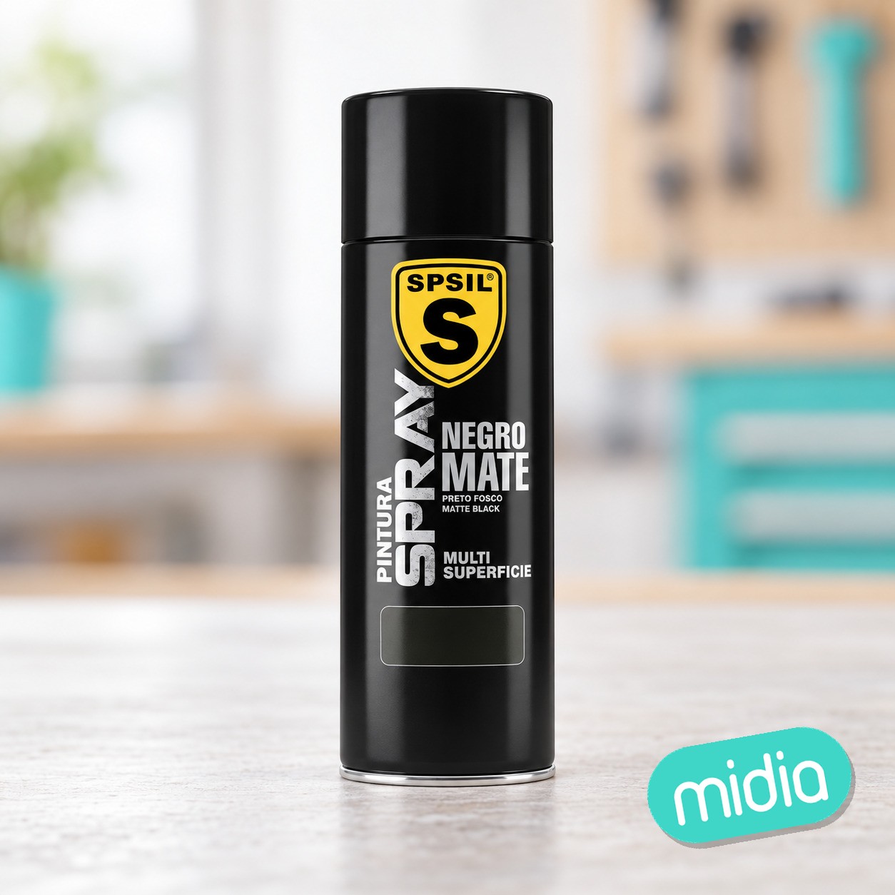 400ml negro mate