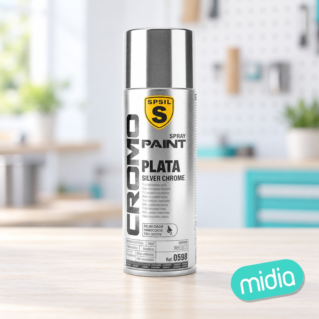 400ml 68991 cromo plata
