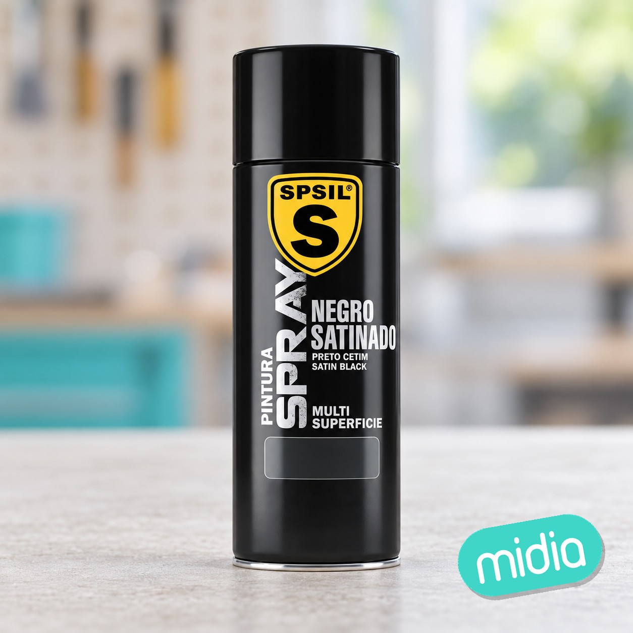 200ml negro satinado