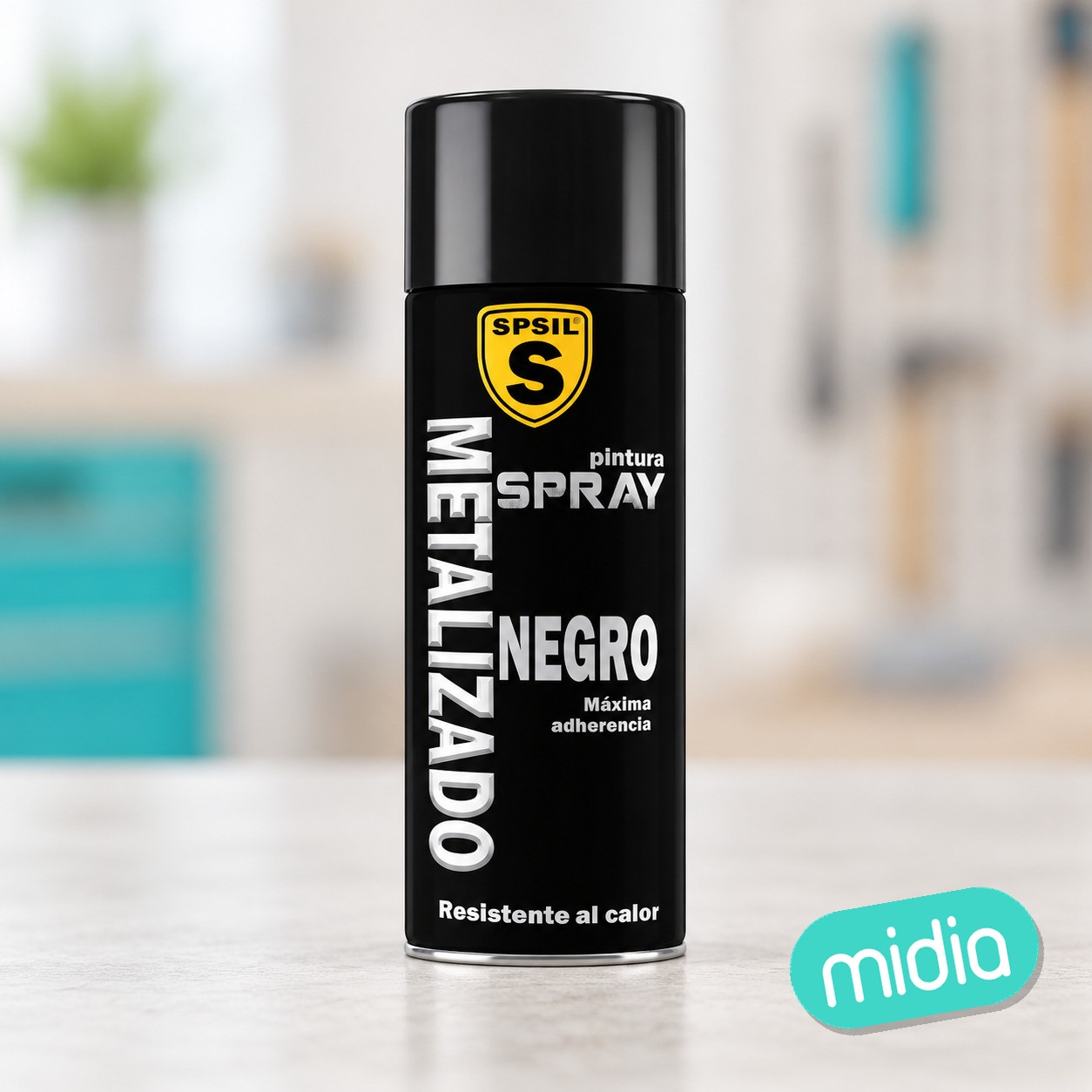 200ml metalizado negro