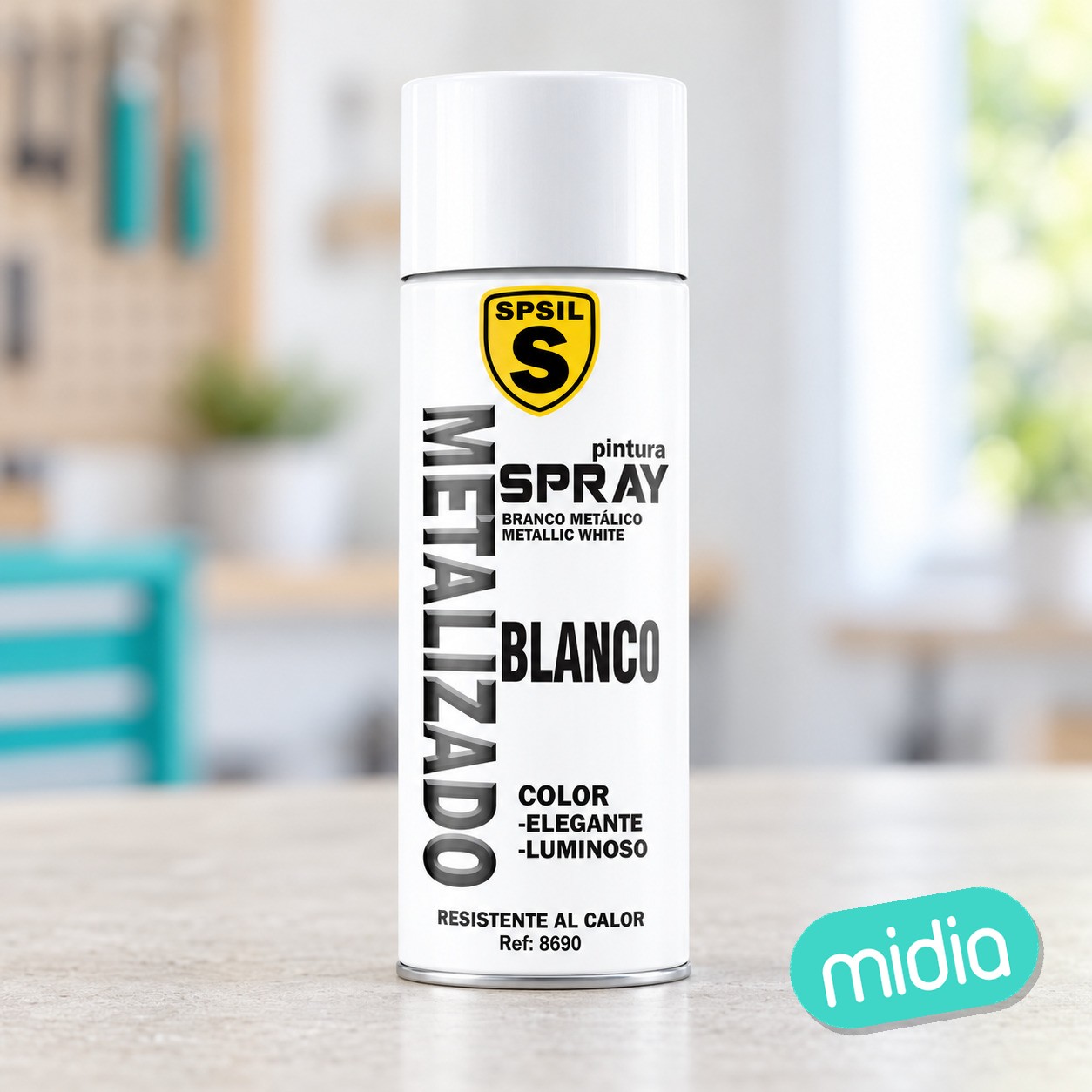 200ml blanco metalizado